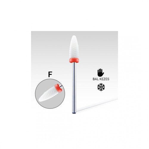 BALKEZES Láng forma, Kerámia csiszolófej