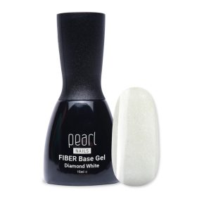 Pearl Nails - Fiber Base Gel - Diamond White 15ml