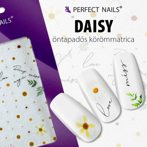 Körömmatrica - Daisy