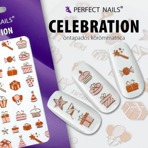 Körömmatrica - Celebration