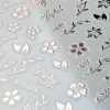 Körömmatrica - Rose Gold Flowers