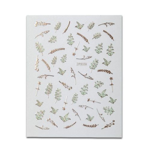 Körömmatrica - Basic Leaves