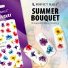 Körömmatrica - Summer Bouquet