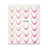 Körömmatrica - Easy French Light Pink