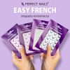 Körömmatrica - Easy French Light Pink