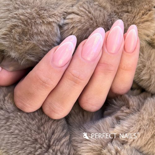 Körömmatrica - Easy French White