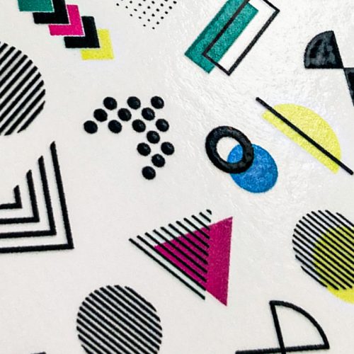 Körömmatrica - Colours & Forms