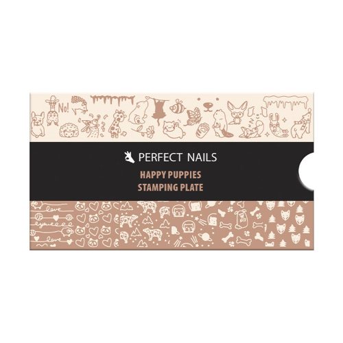 Körömnyomda Lemez - Happy Puppies