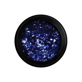  Metal Chrome Flakes - Körömdíszítő pehely - kék (Sugar Boy)