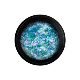 Color Magic Flakes - Körömdíszítő pehely - Blue