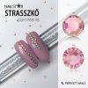 Nailstar strasszkő SS3 - Light Pink AB 100db