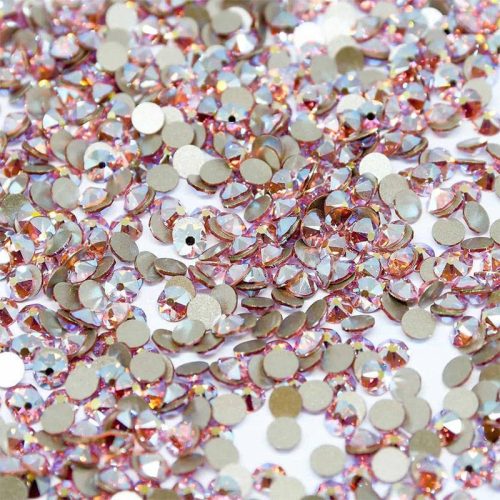 Nailstar strasszkő SS5 - Light Pink AB 100db