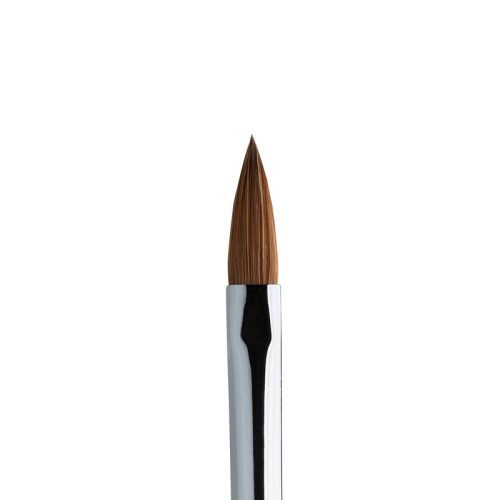 Porcelán Polygel Műkörömépítő Ecset - Wood Acryl - Professional #10