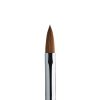 Porcelán Polygel Műkörömépítő Ecset - Wood Acryl - Advanced #12