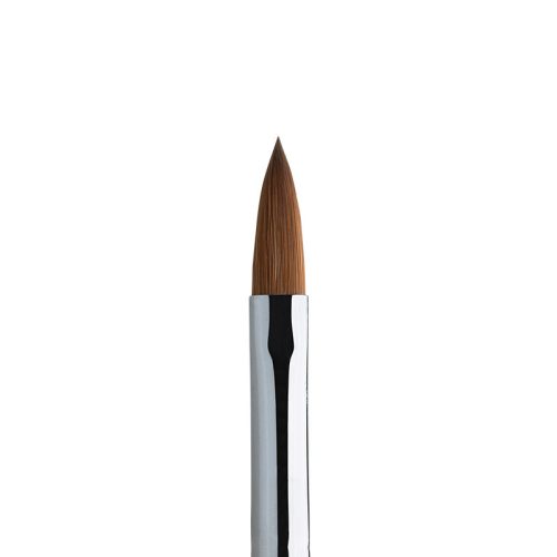 Porcelán Polygel Műkörömépítő Ecset - Wood Acryl - Advanced #12