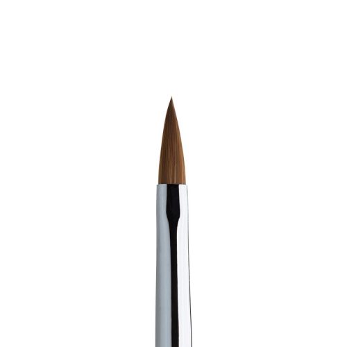 Porcelán Polygel Műkörömépítő Ecset - Wood Acryl - Regular #6