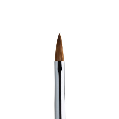 Porcelán Polygel Műkörömépítő Ecset - Wood Acryl - Regular #8