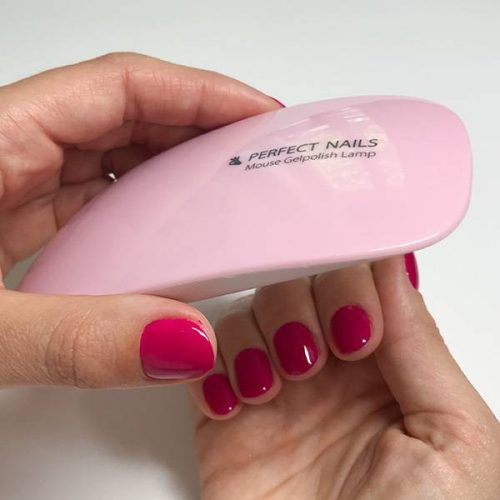 Műkörmös UV/LED Lámpa Gél Lakkozáshoz - Mouse