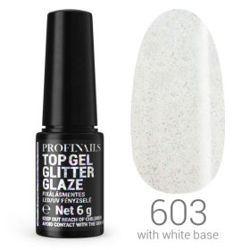Profinails - Top Gél Glitter Glaze 6g 603