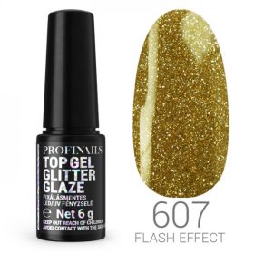 Profinails - Top Gél Glitter Glaze 6g 607