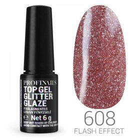 Profinails - Top Gél Glitter Glaze 6g 608