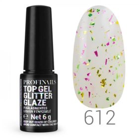 Profinails - Top Gél Glitter Glaze 6g 612