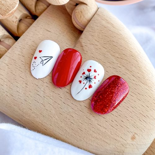 Pearl Nails Gél lakk - Classic 103 Piros 7ml