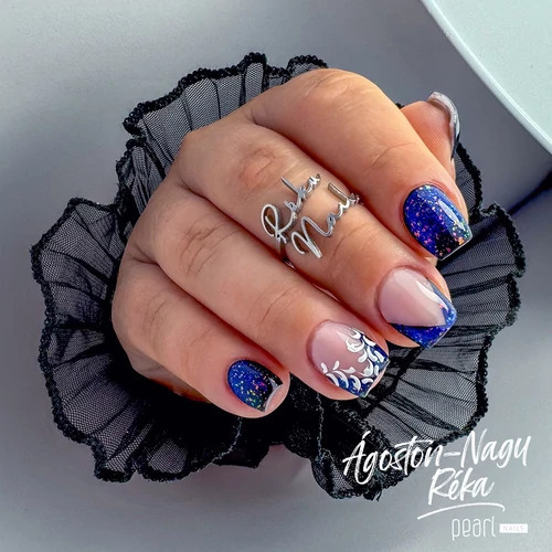 Pearl Nails Gél lakk - Cat Eye Effect 745 Kaméleonzöld 7ml