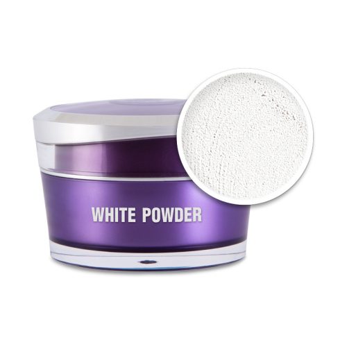 Műkörömépítő porcelánpor - White powder 15ml