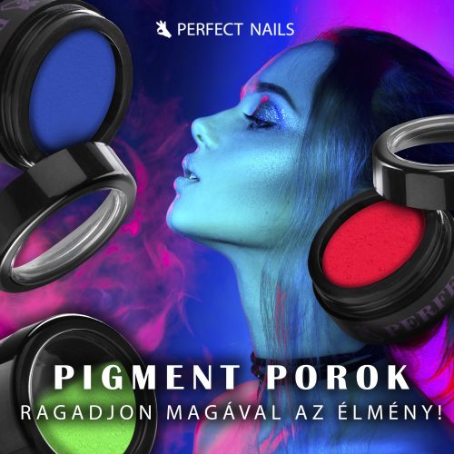 Pigment Powder - Körömdíszítő Pigmentpor - Zöld