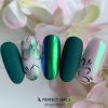 Chrome Powder - Körömdíszítő Aurora Fátyol Krómpor - Green
