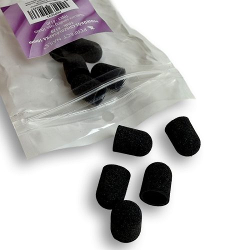 Pedikűrös csiszolósapka 10mm 10db - #120