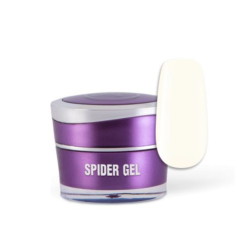 Spider Gel - Műköröm díszítő színes zselé - Fehér - 5g