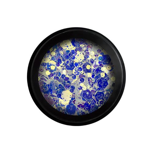 Körömdíszítő Glitter - Multisize - Wonder #1