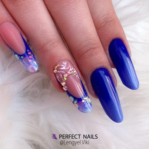 Körömdíszítő Glitter - Multisize - Wonder #1