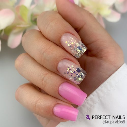 Körömdíszítő Glitter - Multisize - Wonder #1