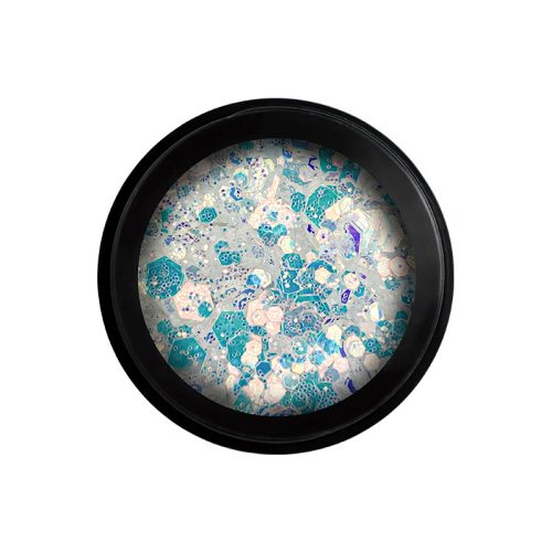 Körömdíszítő Glitter - Multisize - Miracle #2