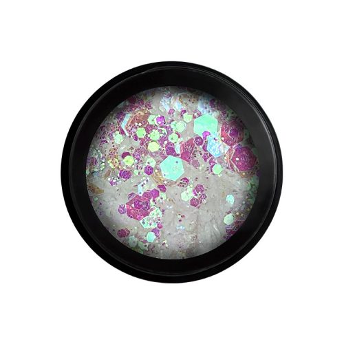 Körömdíszítő Glitter - Multisize - Inspire #4