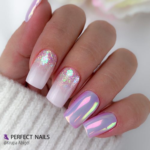 Körömdíszítő Glitter - Multisize - Inspire #4