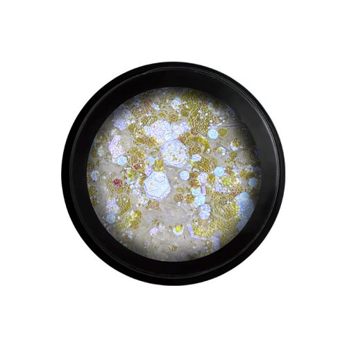 Körömdíszítő Glitter - Multisize - Unique #5