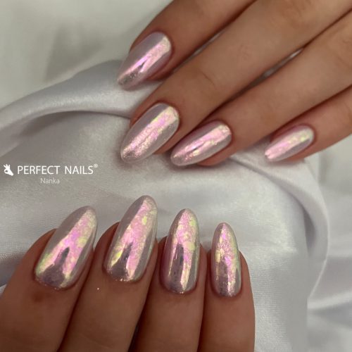 Light Flakes Körömdíszítő Pehely - White Crystal