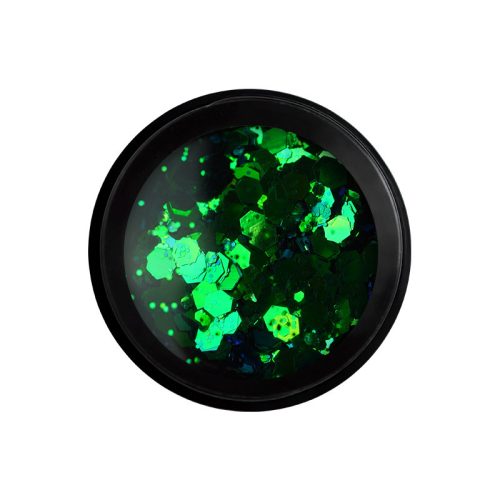 Körömdíszítő Glitter - Multisize - #7