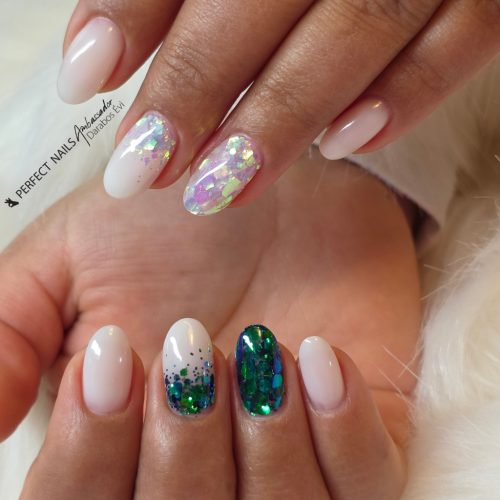 Körömdíszítő Glitter - Multisize - #7