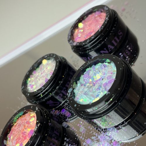 Körömdíszítő Glitter - Multisize - #13