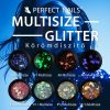 Körömdíszítő Glitter - Multisize - #13