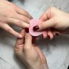 Szálmentes Törlőlap Dobozban 200 db - Rózsaszín