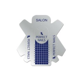 Műköröm Sablon - Salon 50db KÉK