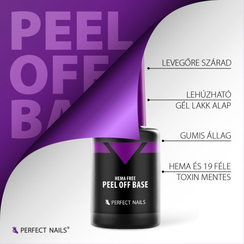 PEEL OFF BASE - Lehúzható Gél Lakk Alap 8ml