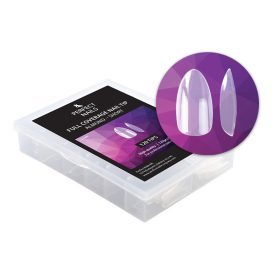   Full Coverage Gel Tip - Zselés Műköröm Tip Készlet - Almond Short