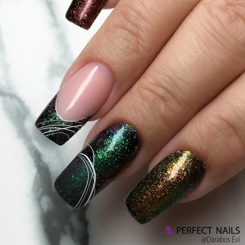 Full Coverage Gel Tip - Zselés Műköröm Tip Készlet - Square Medium